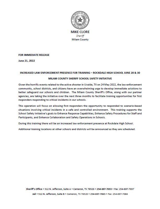 School Safety Initiative Release June 21 2022.JPG